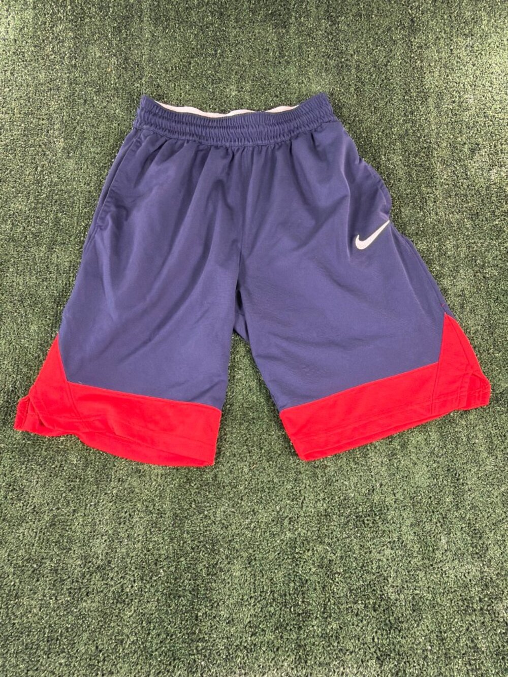 Nike Dri-FIT Basketball Shorts Men S Navy Red
